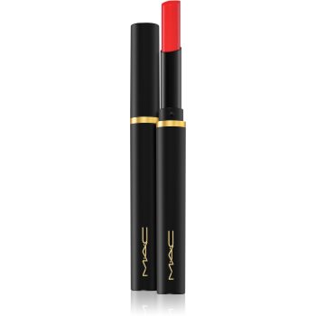 MAC Cosmetics Powder Kiss Velvet Blur Slim Stick ruj buze mat hidratant - imagine 2